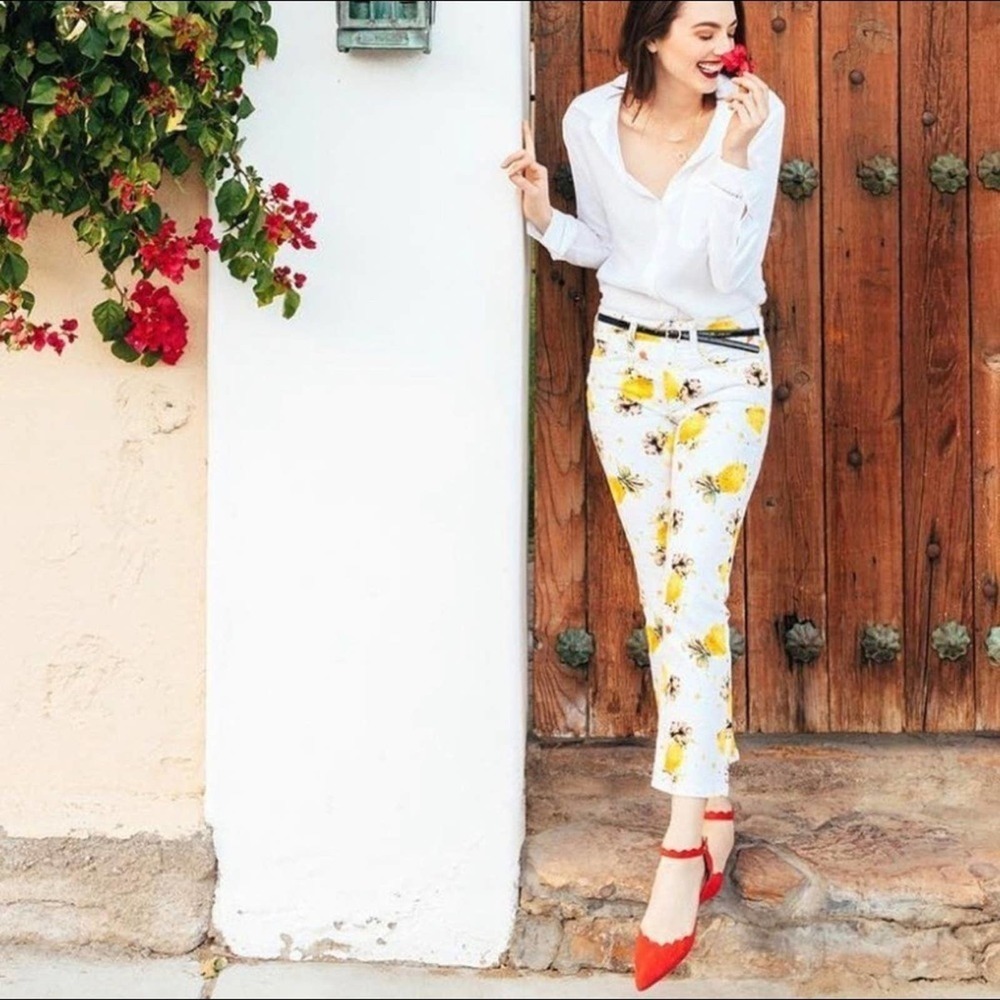 Anthropologie PILCRO Lemon Grove High Rise Jeans